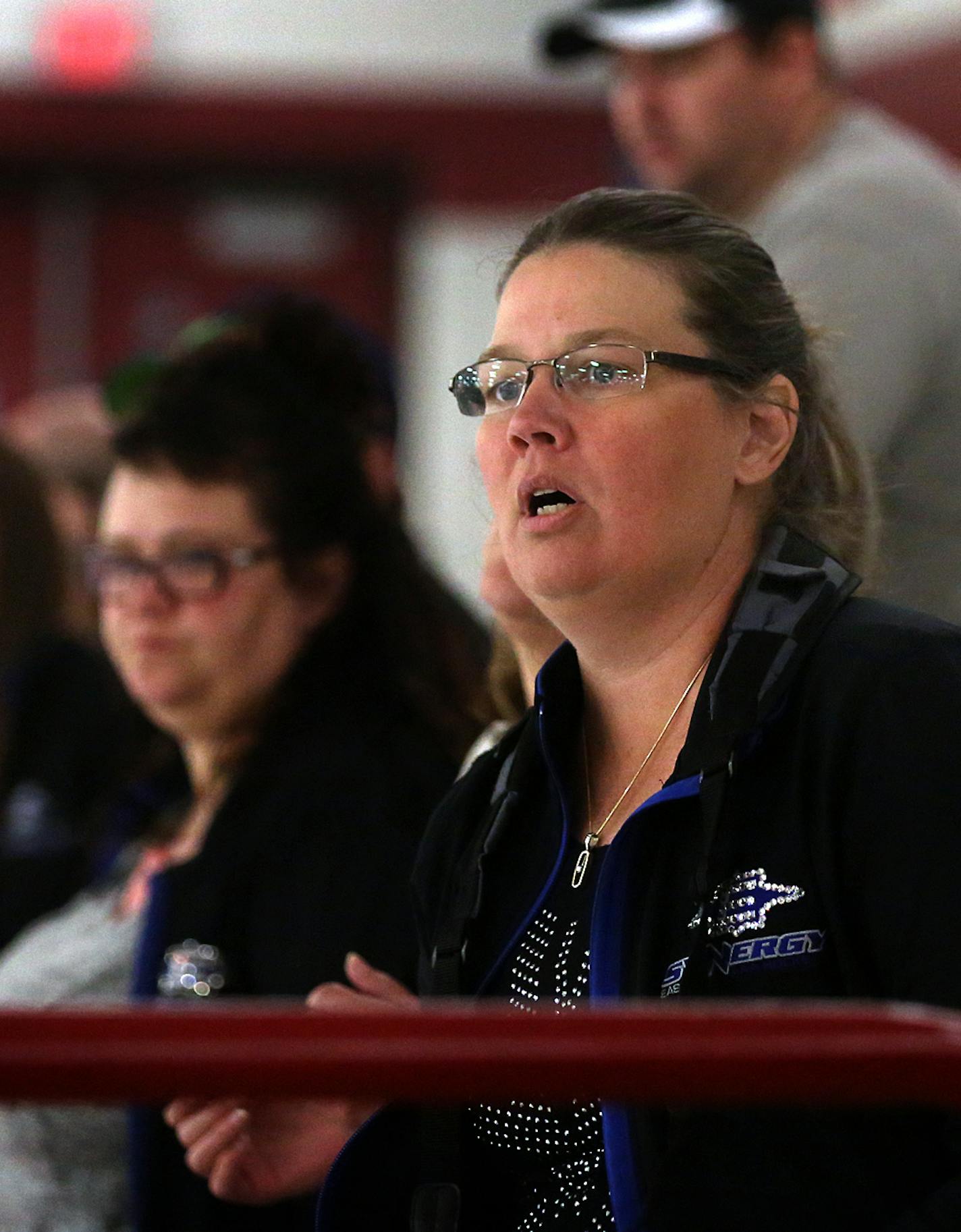 Lisa Morrissette cheered on son Chase.