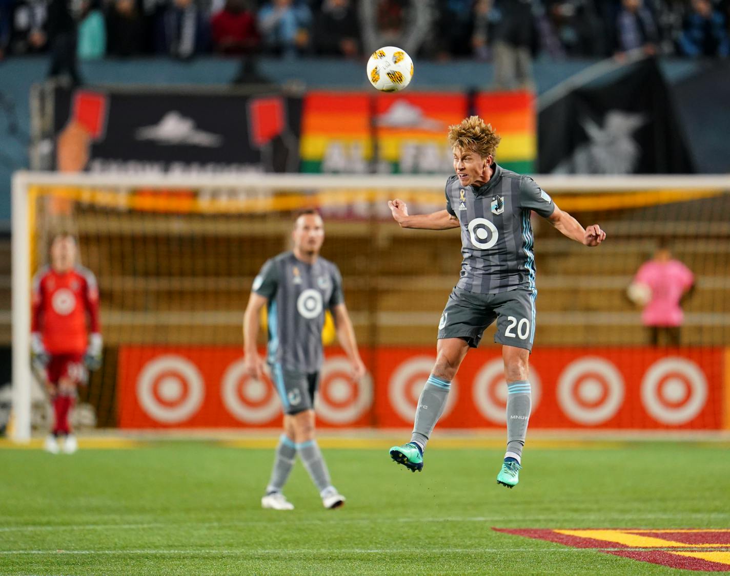 Minnesota United midfielder Rasmus Schuller