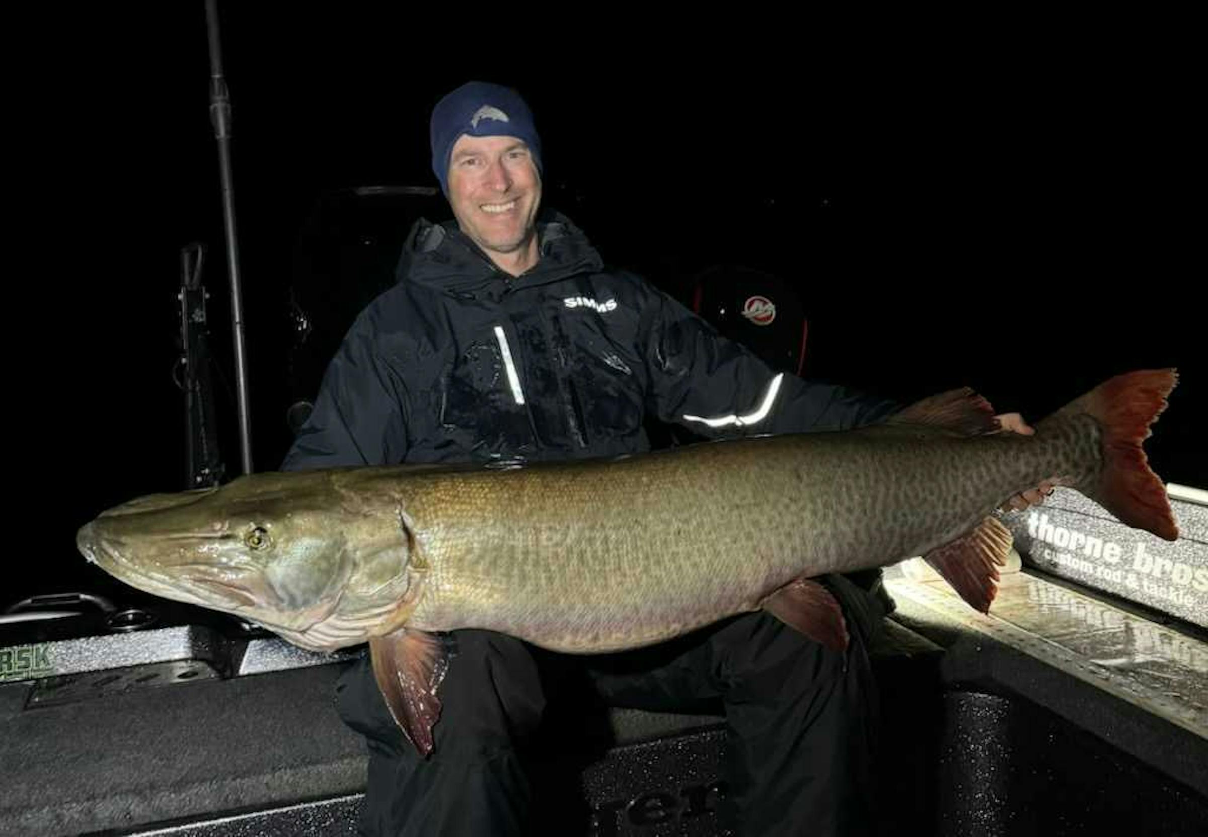 Another record fish looks to have come out of Mille Lacs. This time it’s a 54-inch muskie.