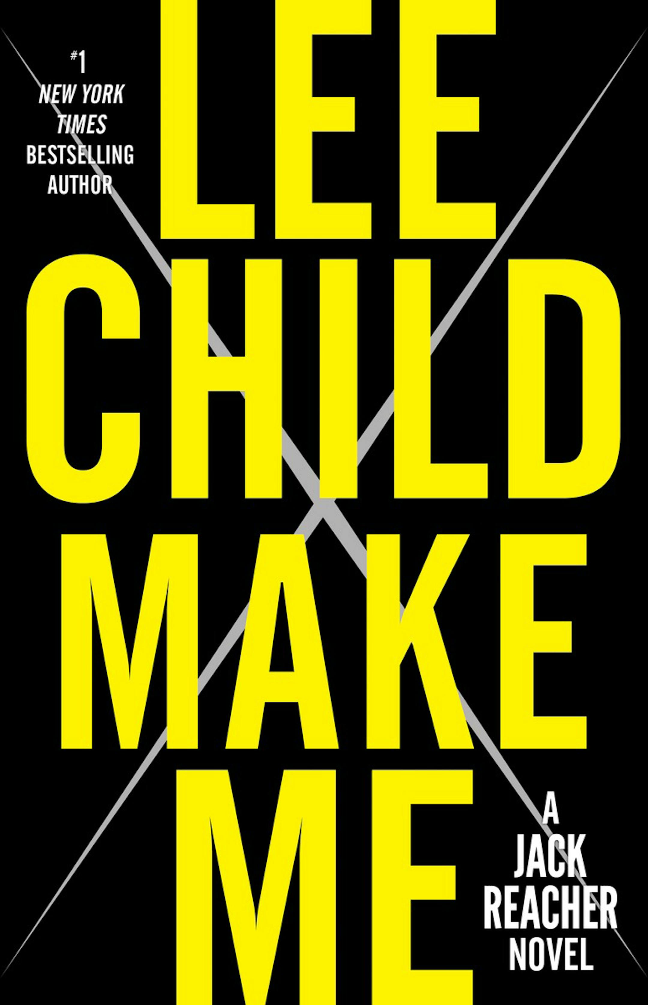 This photo provided by Random House shows the cover of the book, "Make Me: A Jack Reacher Novel," by Lee Child. (Random House via AP)