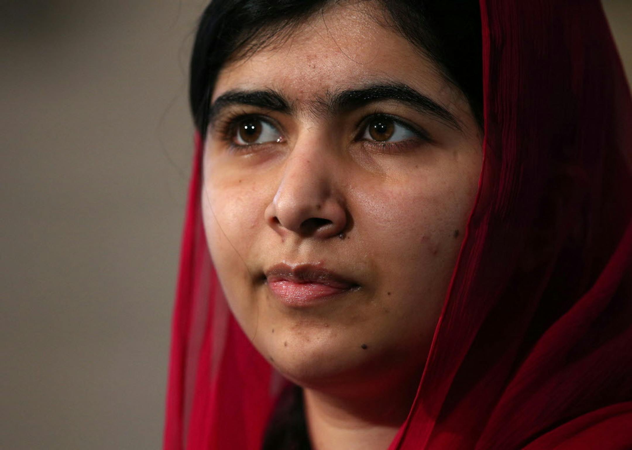 Nobel Peace Prize winner Malala Yousafzai