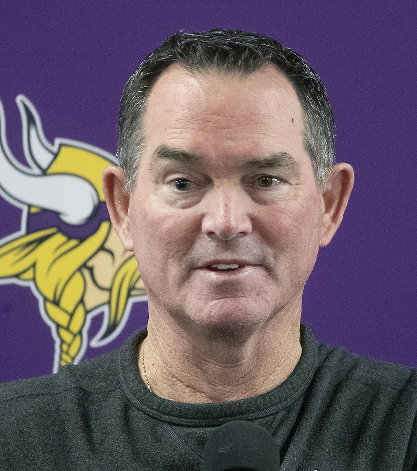 Mike Zimmer addressed the media during his season ending press conference at the TCO Performance Center in Eagan, MN, Monday, January 13, 2020. ] ELIZABETH FLORES &#x2022; liz.flores@startribune.com