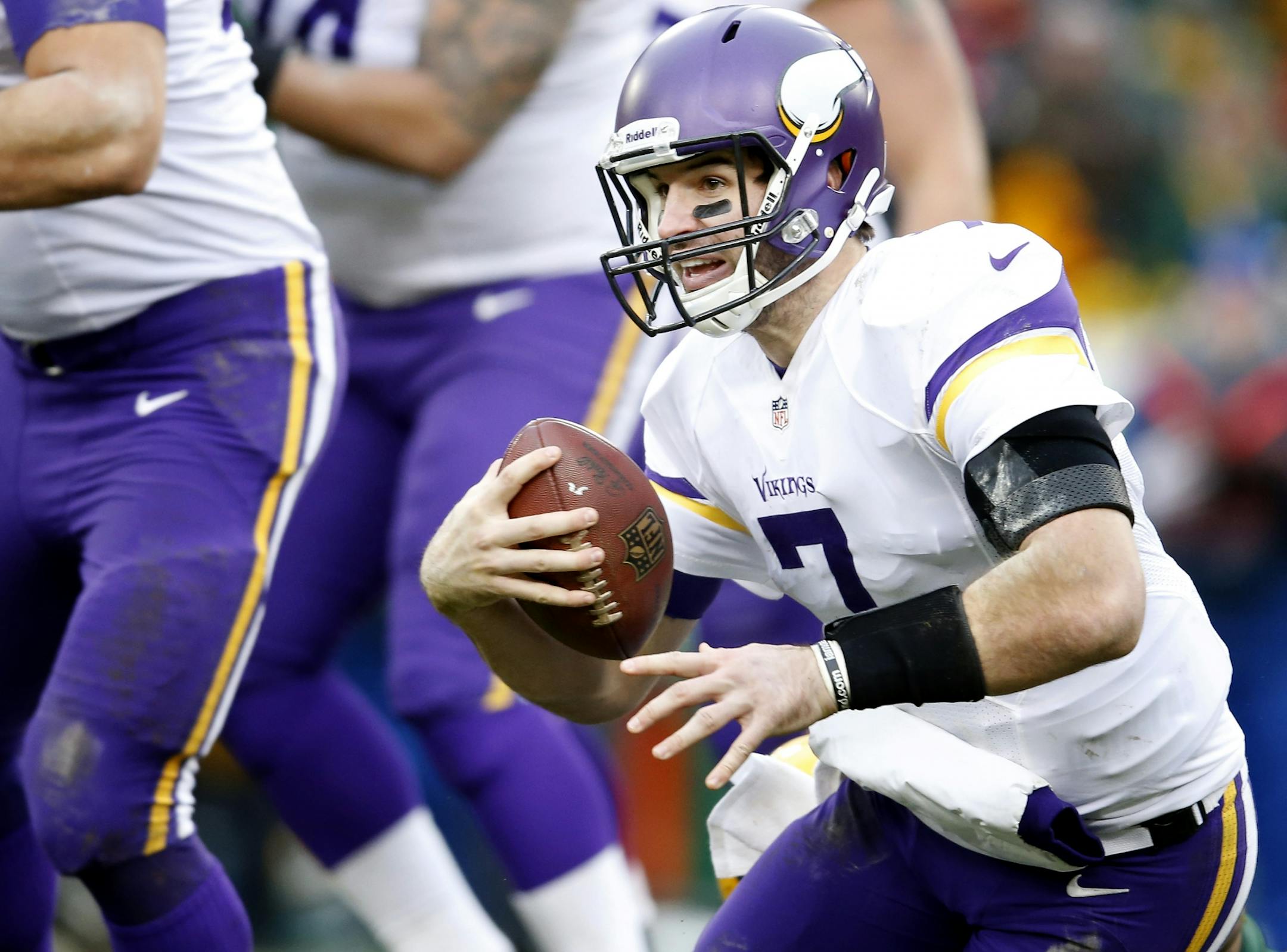 Minnesota Vikings Christian Ponder (7).