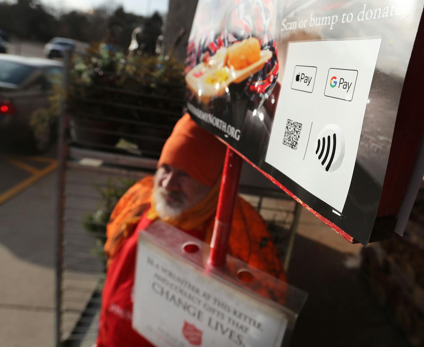 Twin Cities Salvation Army adds tap technology to red kettles to boost