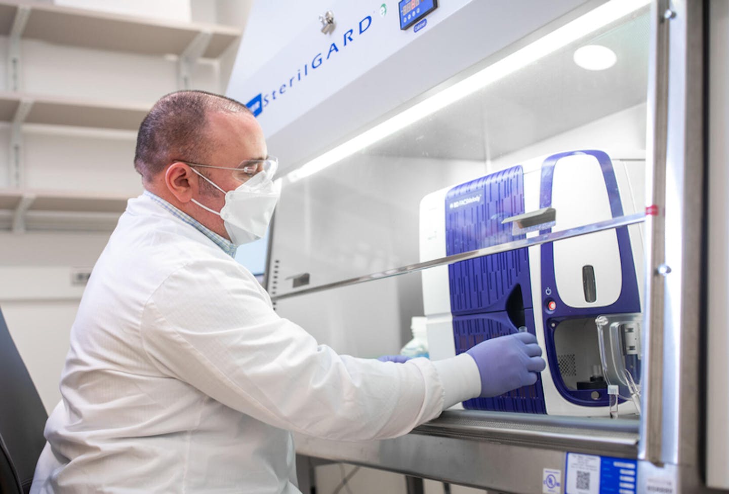 Regenerative Medicine Biotrust laboratory, Stabile Building, FACSMelody Cell Sorter