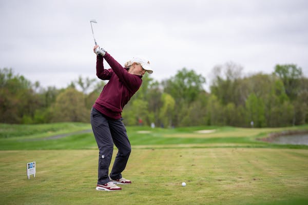 Gophers sophomore Isabella McCauley shot an 8-under-par 64 on Sunday to claim a share of the Big Ten women's golf championship.