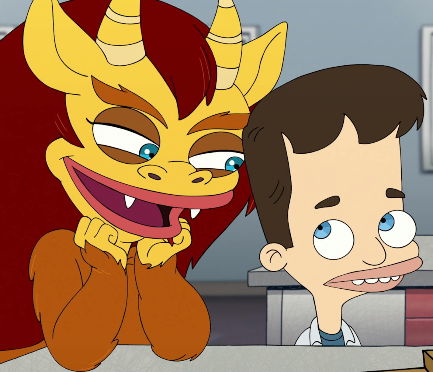 Maya Rudolph and John Mulaney, "Big Mouth"