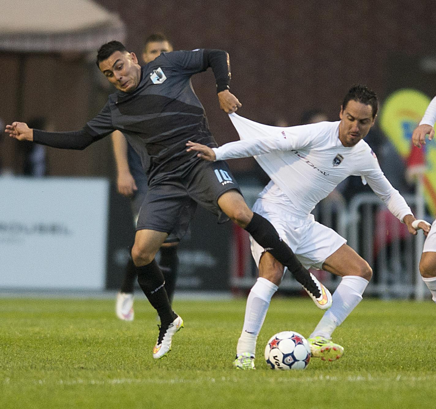 Minnesota United FC's Miguel Ibarra.