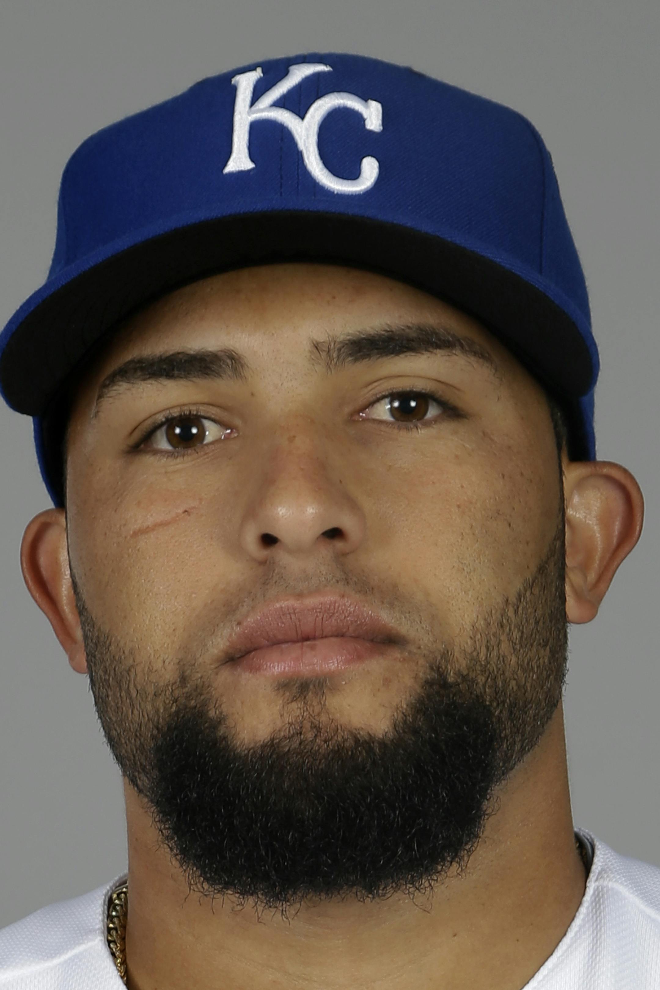 This is a 2014 photo of Kelvin Herrera of the Kansas City Royals baseball team. This image reflects the Royals active roster as of Monday, Feb. 24, 2014, when this image was taken. (AP Photo/Tony Gutierrez) ORG XMIT: AZTG182
