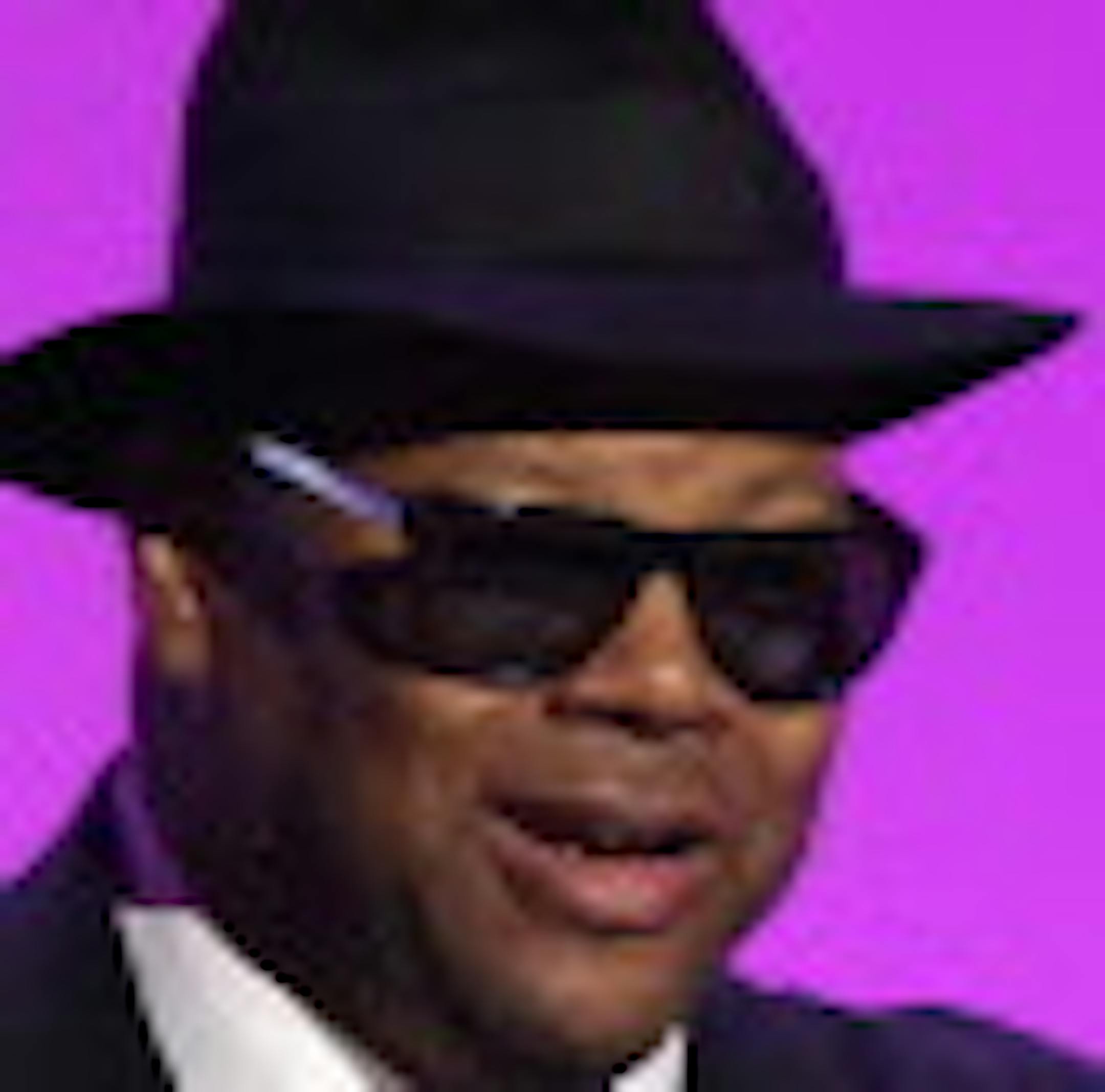 Jimmy Jam presents an award at the 58th annual Grammy Awards on Monday, Feb. 15, 2016, in Los Angeles. (Photo by Matt Sayles/Invision/AP)