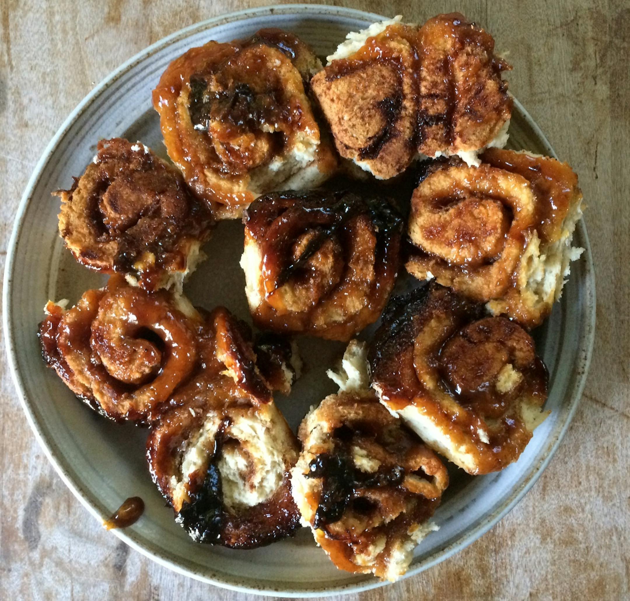 Tick Tock Orange Sticky Rolls