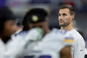 Kirk Cousins’ absence has loomed over the Vikings for the last two months. 