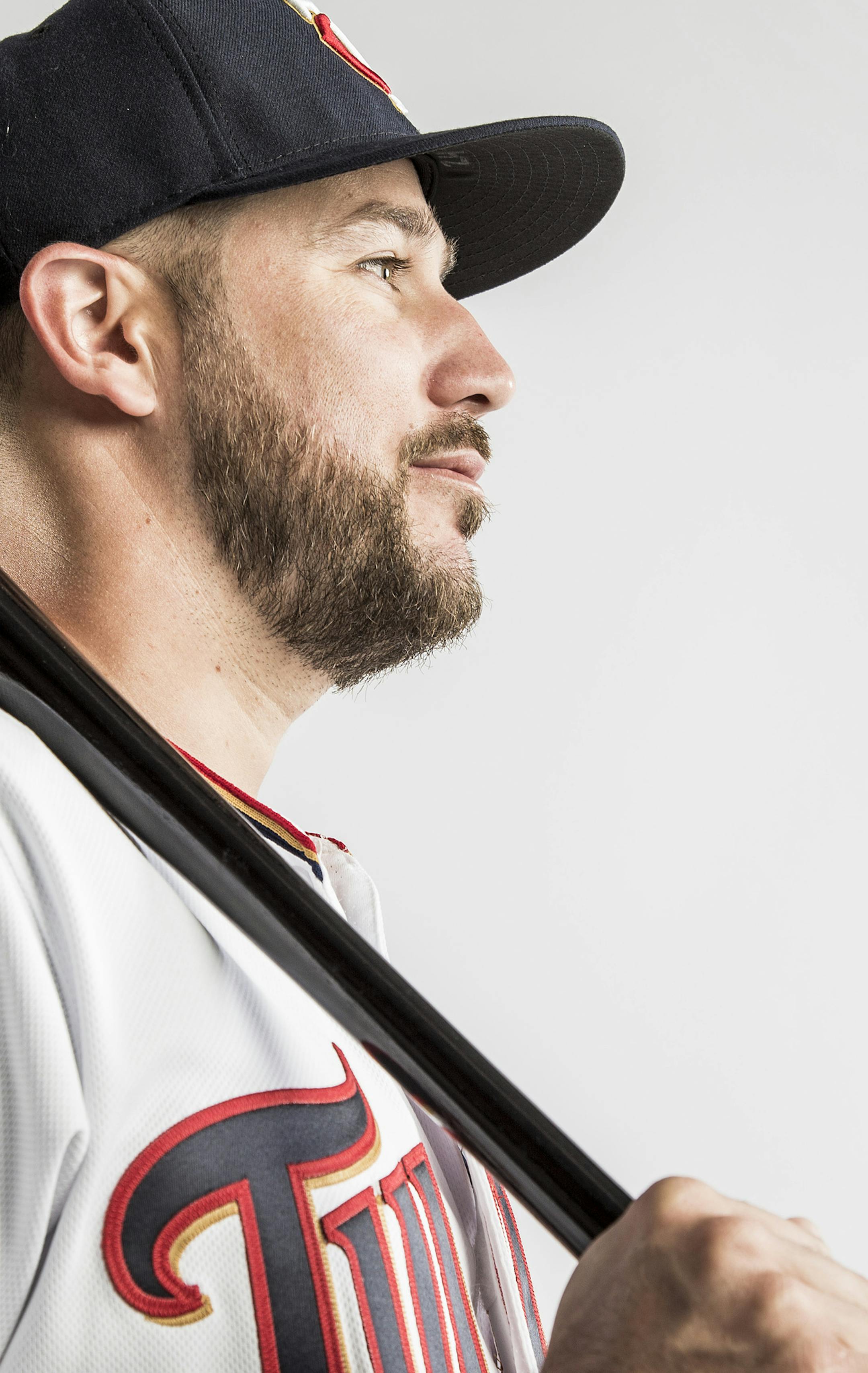 Minnesota Twins Trevor Plouffe. ] CARLOS GONZALEZ cgonzalez@startribune.com - March 1, 2016, Fort Myers, FL, CenturyLink Sports Complex, Minnesota Twins Spring Training, MLB, Baseball, First Full team workout