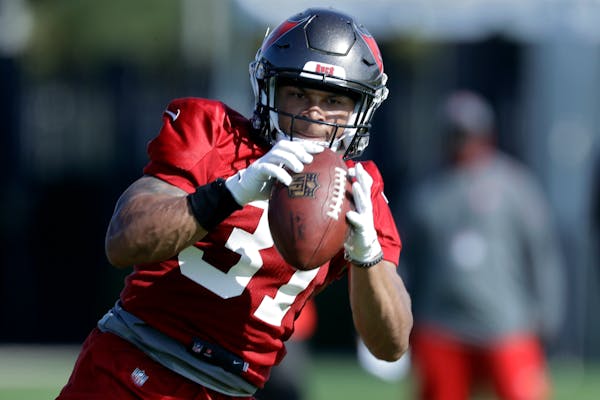 Former Gophers safety Antoine Winfield Jr., taken in the second round by the Bucs, is expected to debut Sunday against New Orleans.