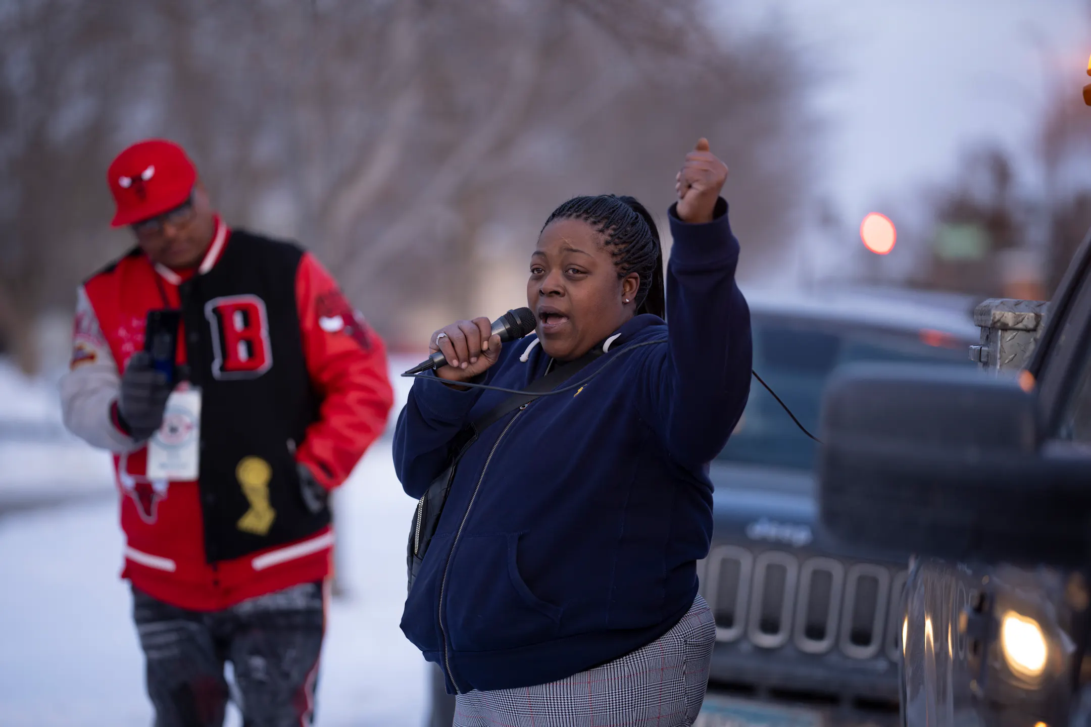 Family mourns at vigil for Jahmari Rice