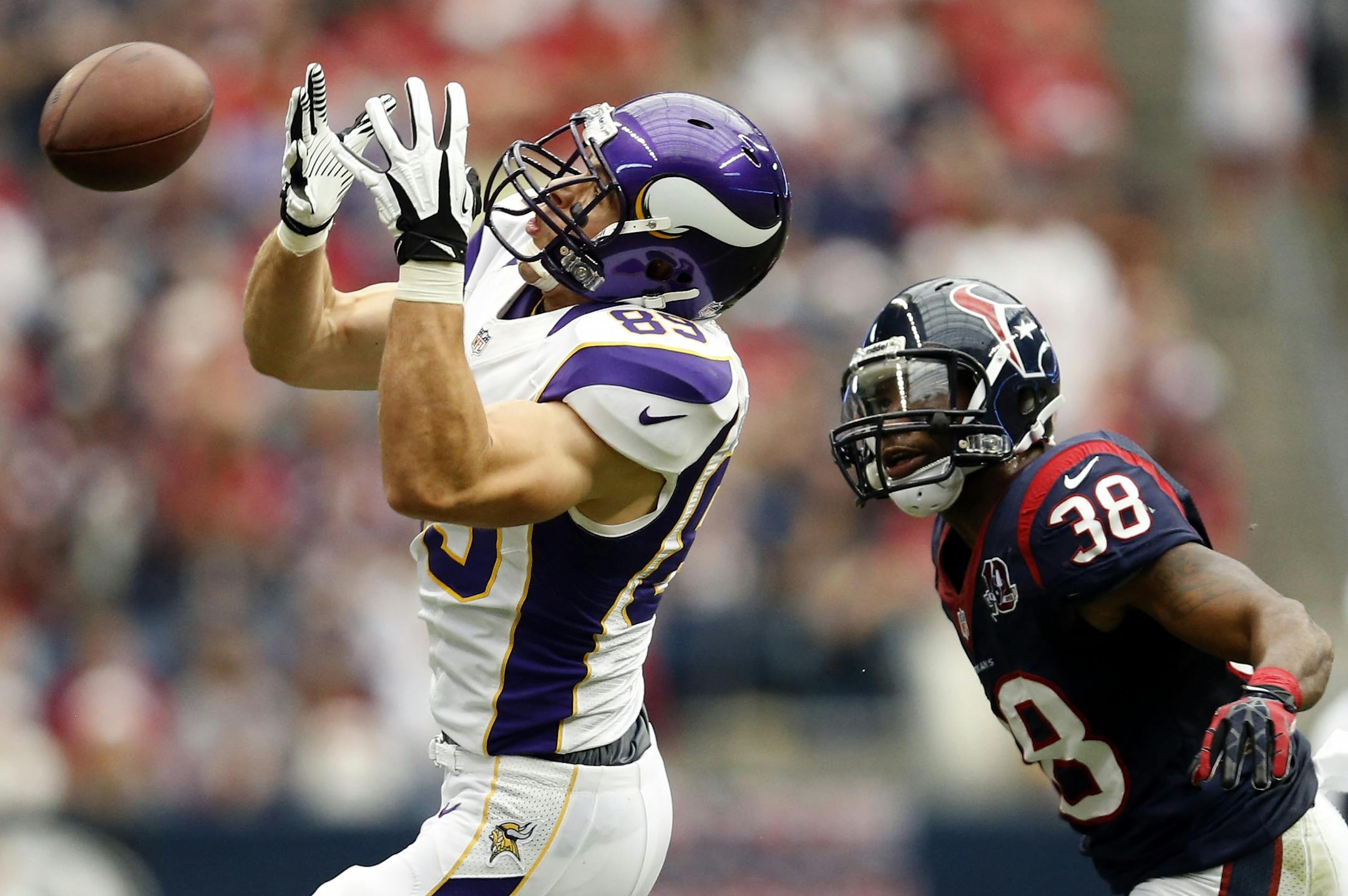 Minnesota Vikings John Carlson (89).