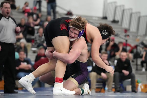 State champ Max McEnelly of Waconia hasn’t lost a match since 2020.