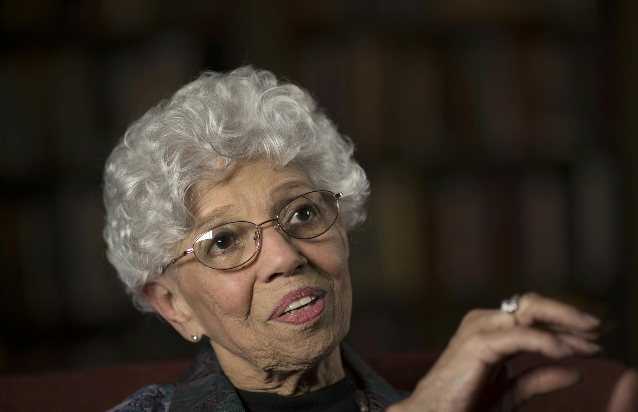 Josie Johnson at her home in Minneapolis, Minnesota Thursday January 19, 2017.] A look at President Obama's impact on the African American community in Minnesota. Jerry Holt / jerry. Holt@Startribune.com