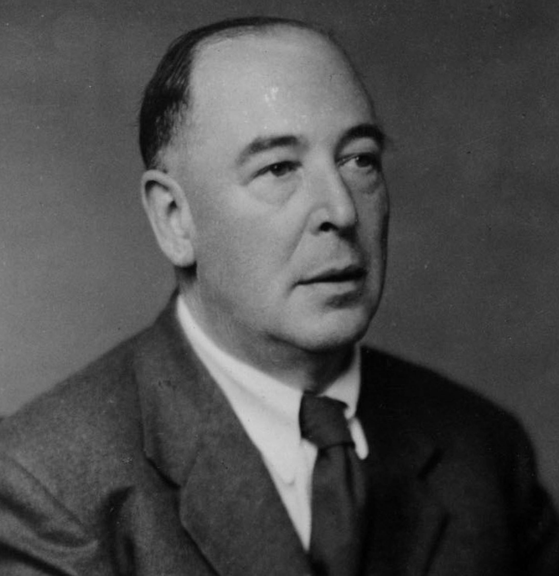 C.S. Lewis is the author of the Narnia stories as well as books of a religious and philosophical nature. Shown is the publicity photo (by Walter Stoneman, courtesy of Harcourt, Brace) accompanying his book "Surprised by Joy." Among his books are "The Screwtape Letters" and "Mere Christianity." File photo. ORG XMIT: MIN2013111810411108
