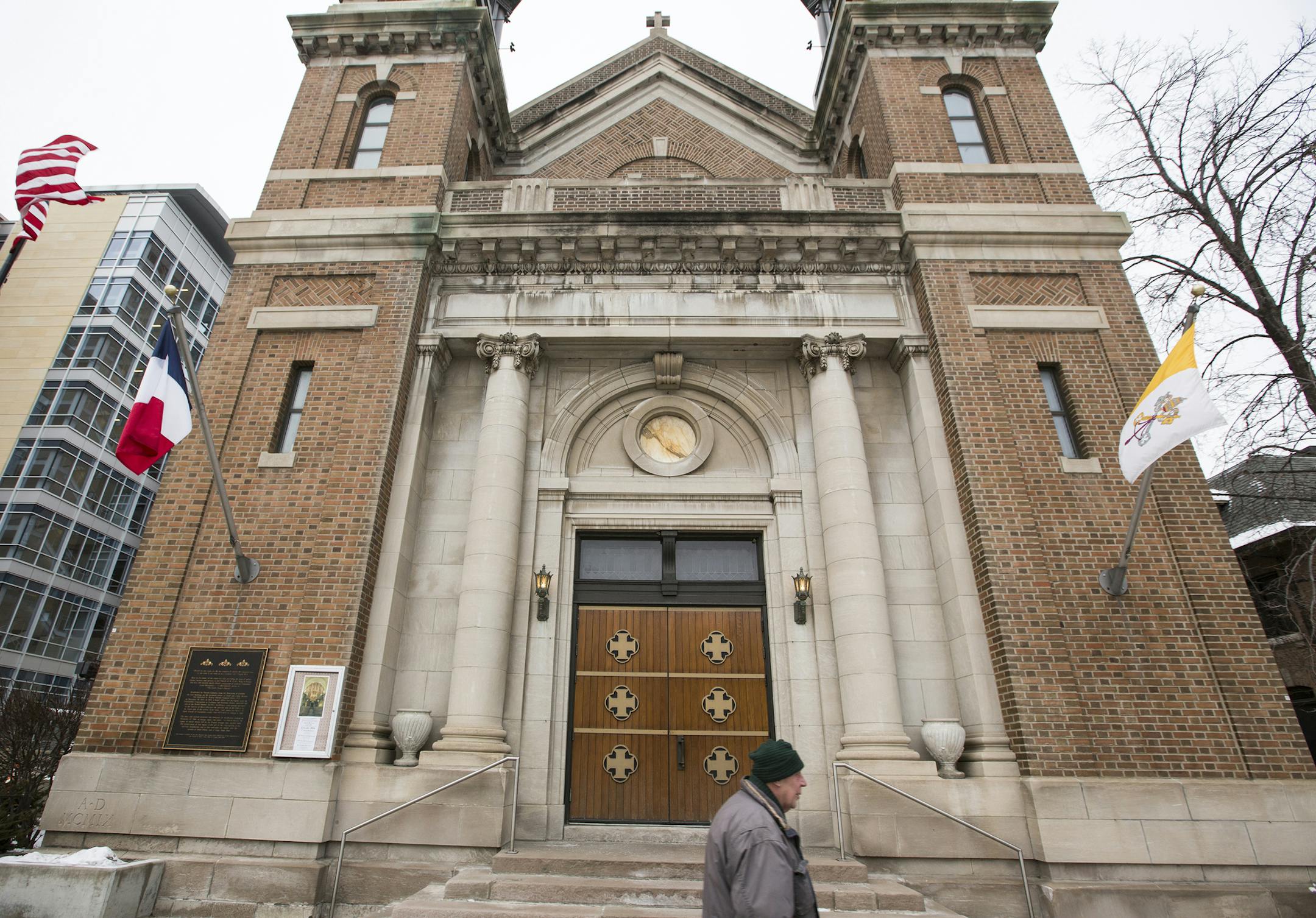 The Church of St. Louis, King of France was designed by Emmanuel Masqueray, who was also the architect of the St. Paul Cathedral.
