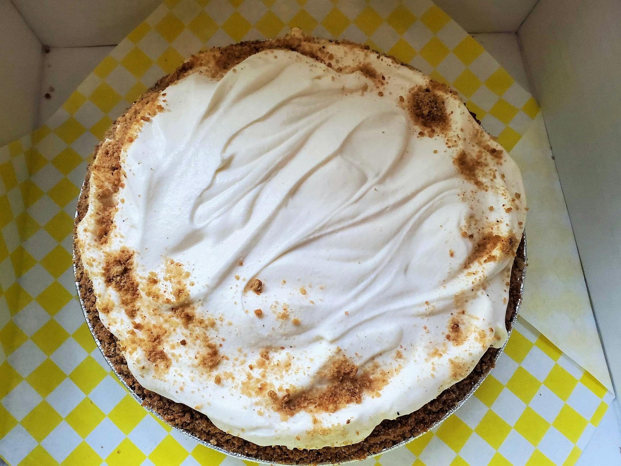 Banana cream pie from Pie & Mighty.