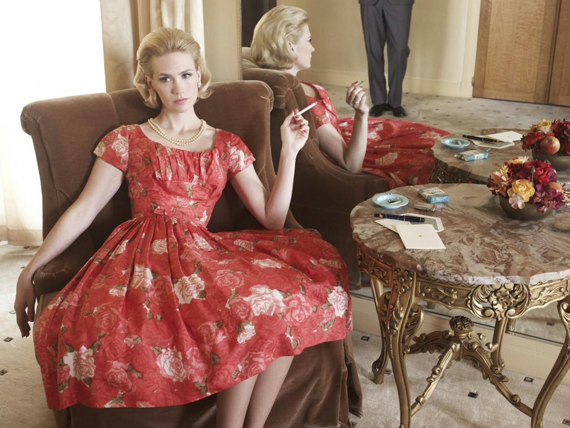January Jones as Betty in "Mad Men."