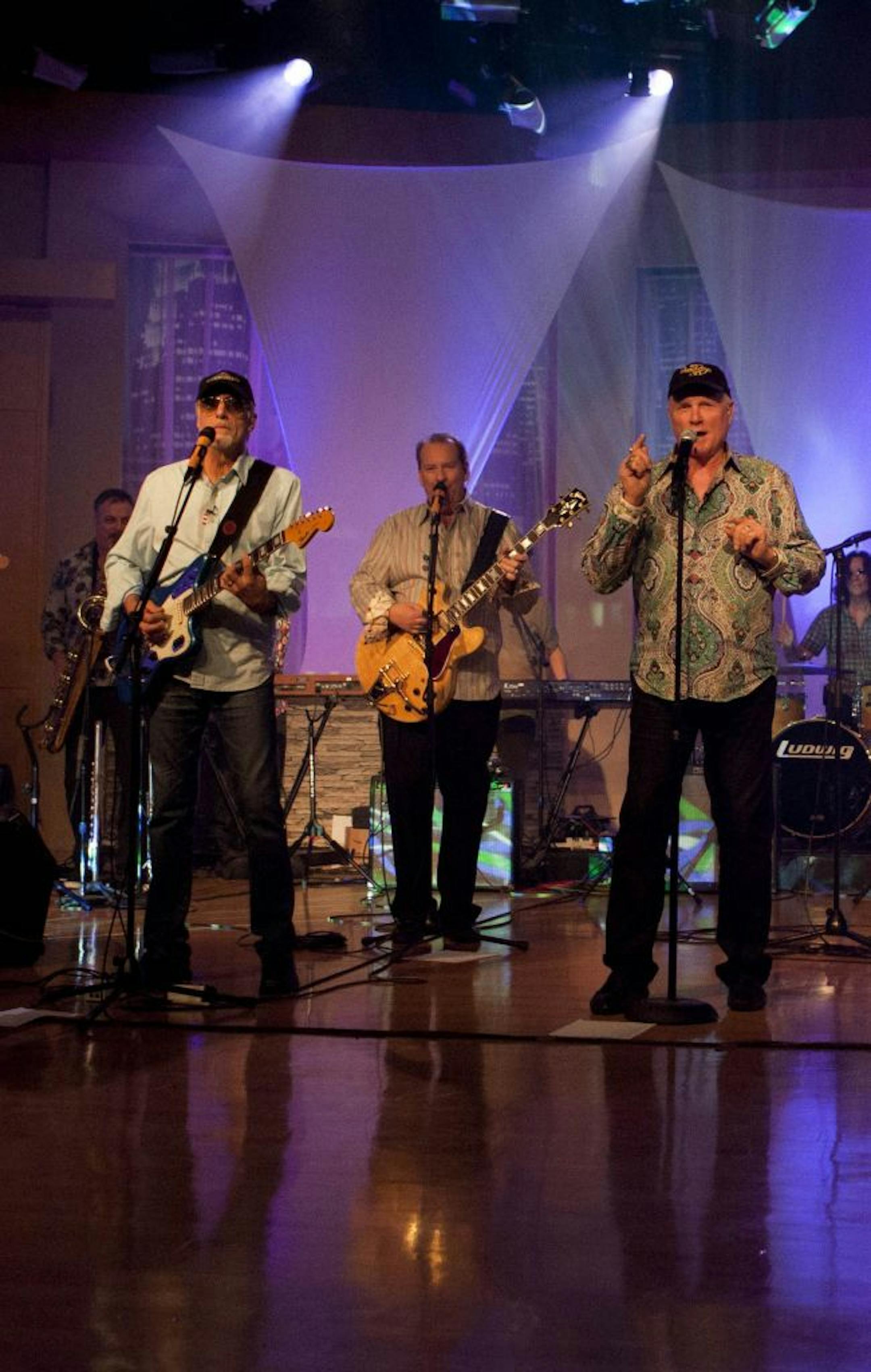 The Beach Boys perform "Catch a Wave" live on QVC, May 16, 2012.