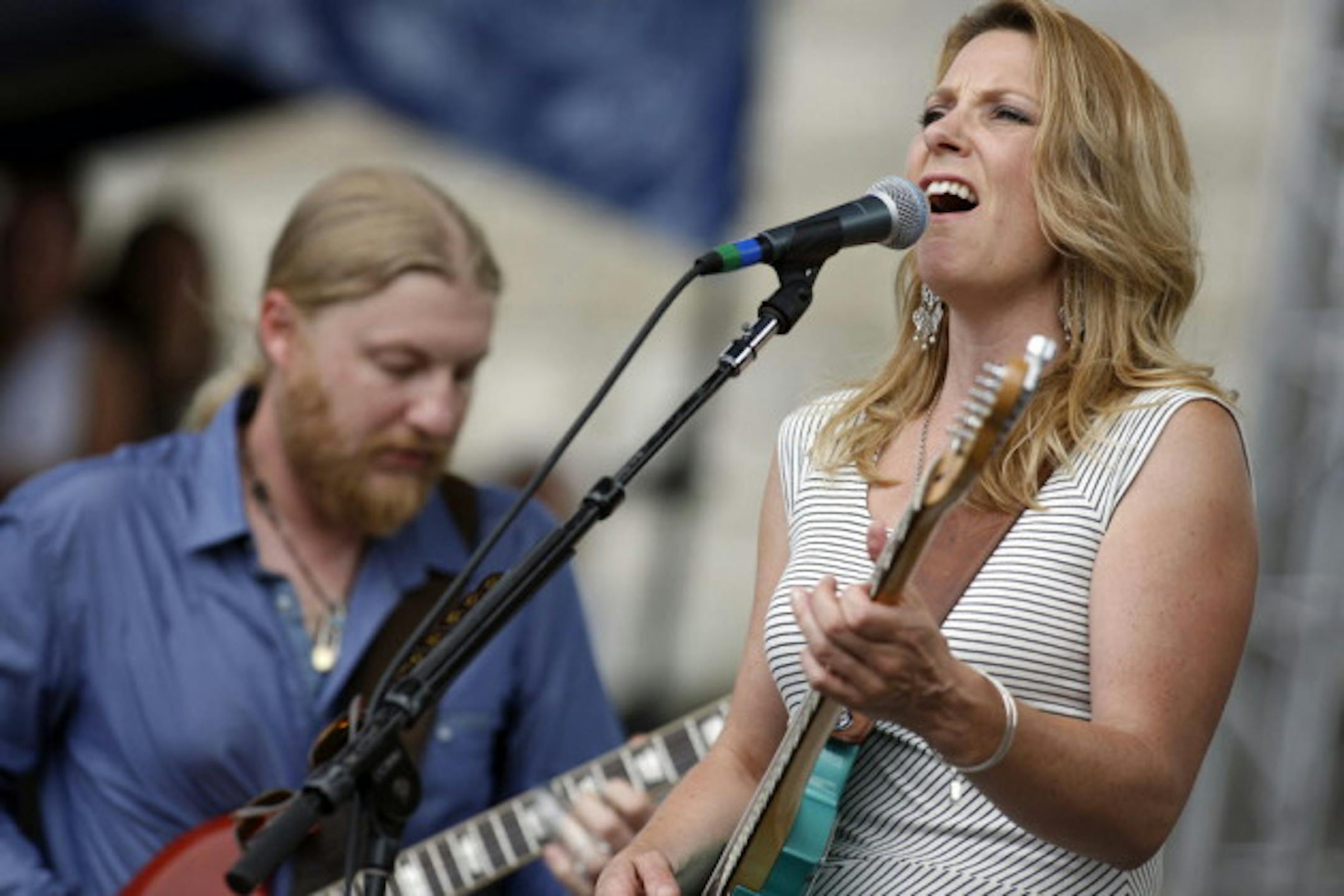Susan Tedeschi & Derek Trucks in 2012/ Associated Press photo by Joe Giblin