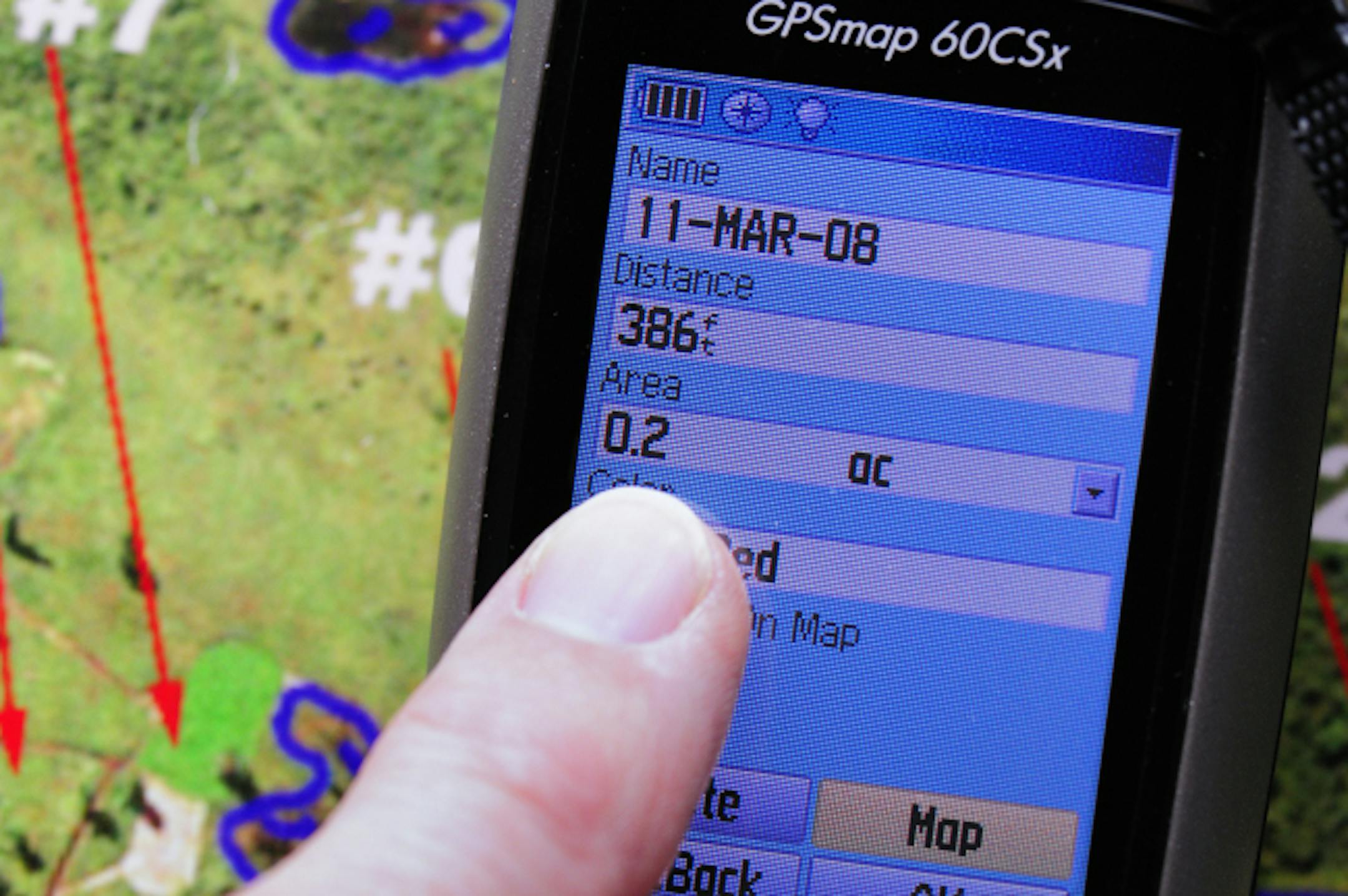 Determining the exact area of your land with a GPS is useful for finding how many trees the land will hold or how much fertilizer is appropriate.