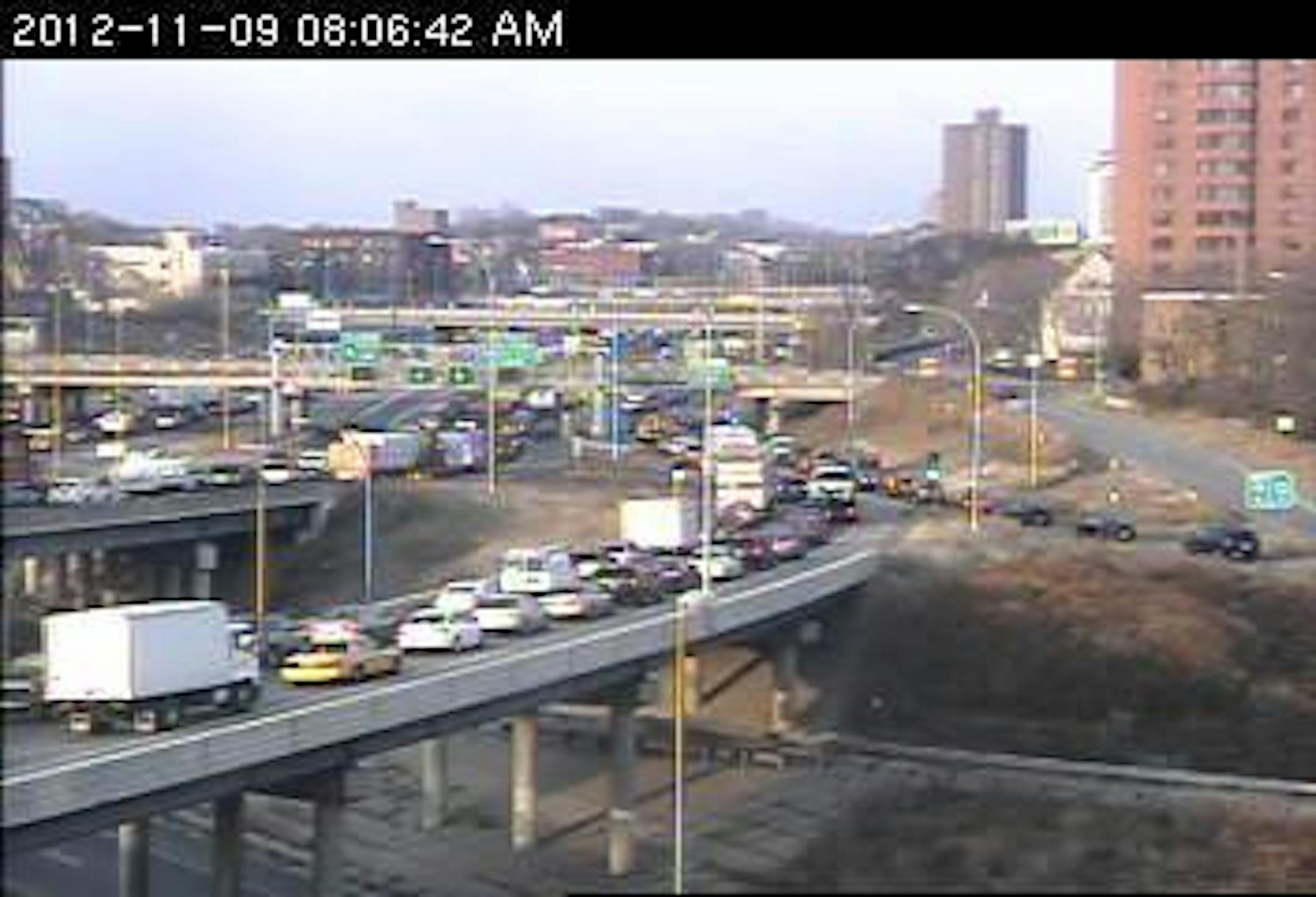 35W north at Hiawatha