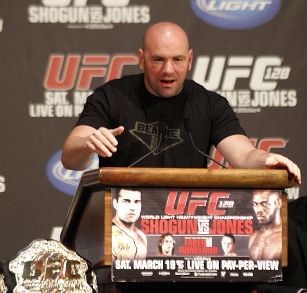 Dana White, UFC Commissioner.