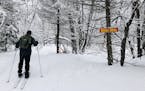 Ski trails at Upper Michigan’s Active Backwoods Retreat are groomed daily. Melanie Radzicki McManus