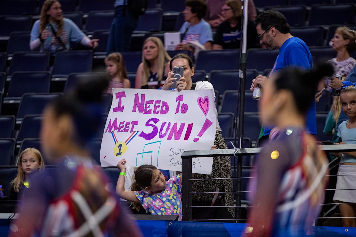 At the U.S. gymnastics Olympic trials at Target Center, fans turned out for a chance to see Suni Lee, the homegrown reigning Olympic women’s gymnast