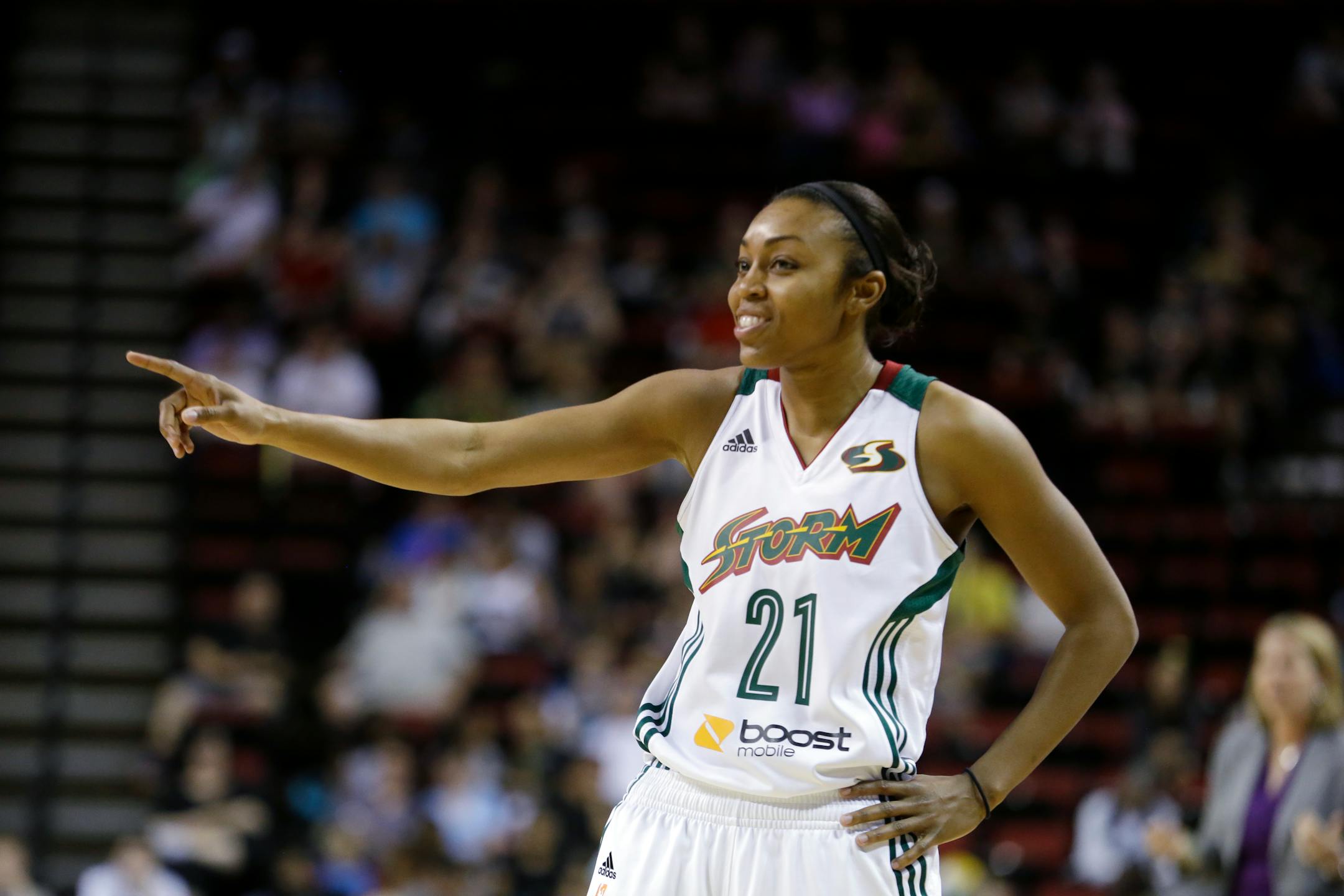 In Renee Montgomery, the Lynx acquired a guard with career averages of 10.6 points and 3.2 assists. This season, she has averaged 7.1 points and 3.0 assists for Seattle.
