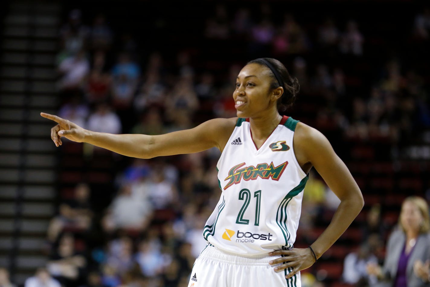 In Renee Montgomery, the Lynx acquired a guard with career averages of 10.6 points and 3.2 assists. This season, she has averaged 7.1 points and 3.0 assists for Seattle.