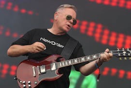 New Order singer/guitarist Bernard Sumner in 2013 