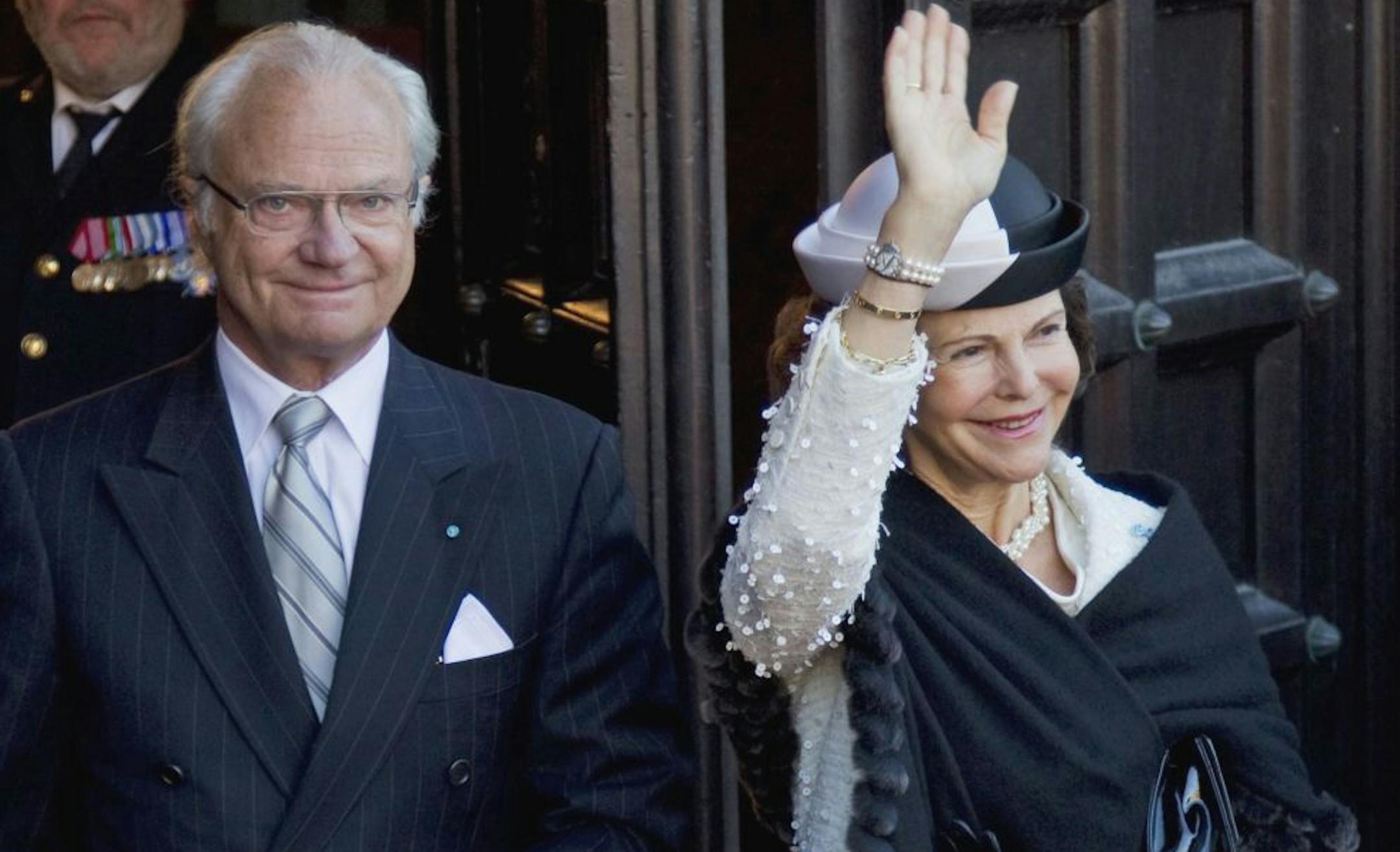 Sweden's King Carl Gustaf and Queen Silvia