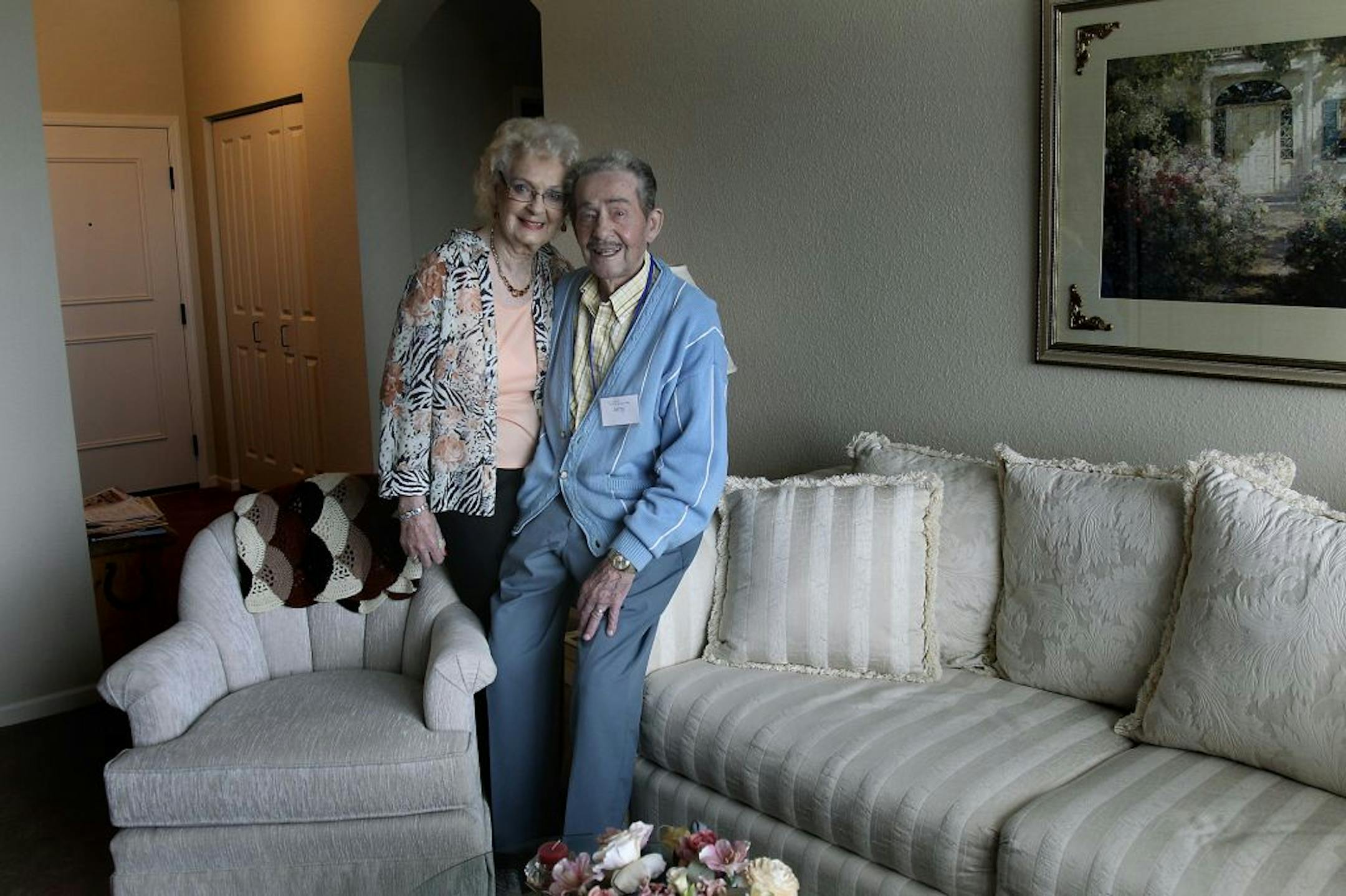 Jerry and Dorrie Roehl recently moved into Ecumen Seasons at Apple Valley, an independent and assisted living facility made up of modern rental apartments and luxury features such as a movie theater and spa.