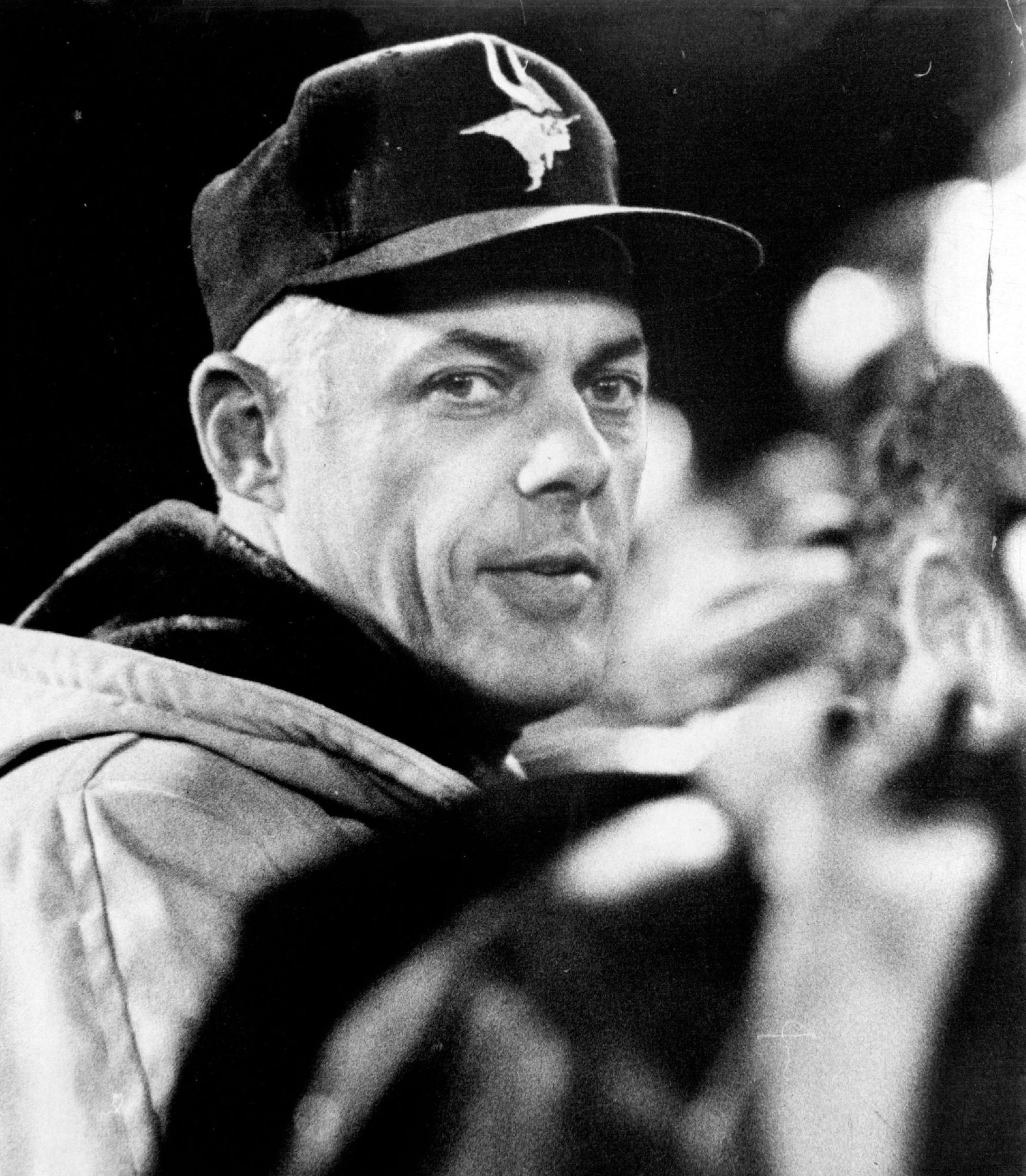 October 4, 1974 Bud Grant Quietly Drives Vikings Hard...He predicts Cowboy's to be better this time November 11, 1969 November 19, 1969 April 18, 1970 April 19, 1970 November 16, 1970 April 2, 1971 July 24, 1972 December 19, 1984 Skip Heine, Minneapolis Star Tribune