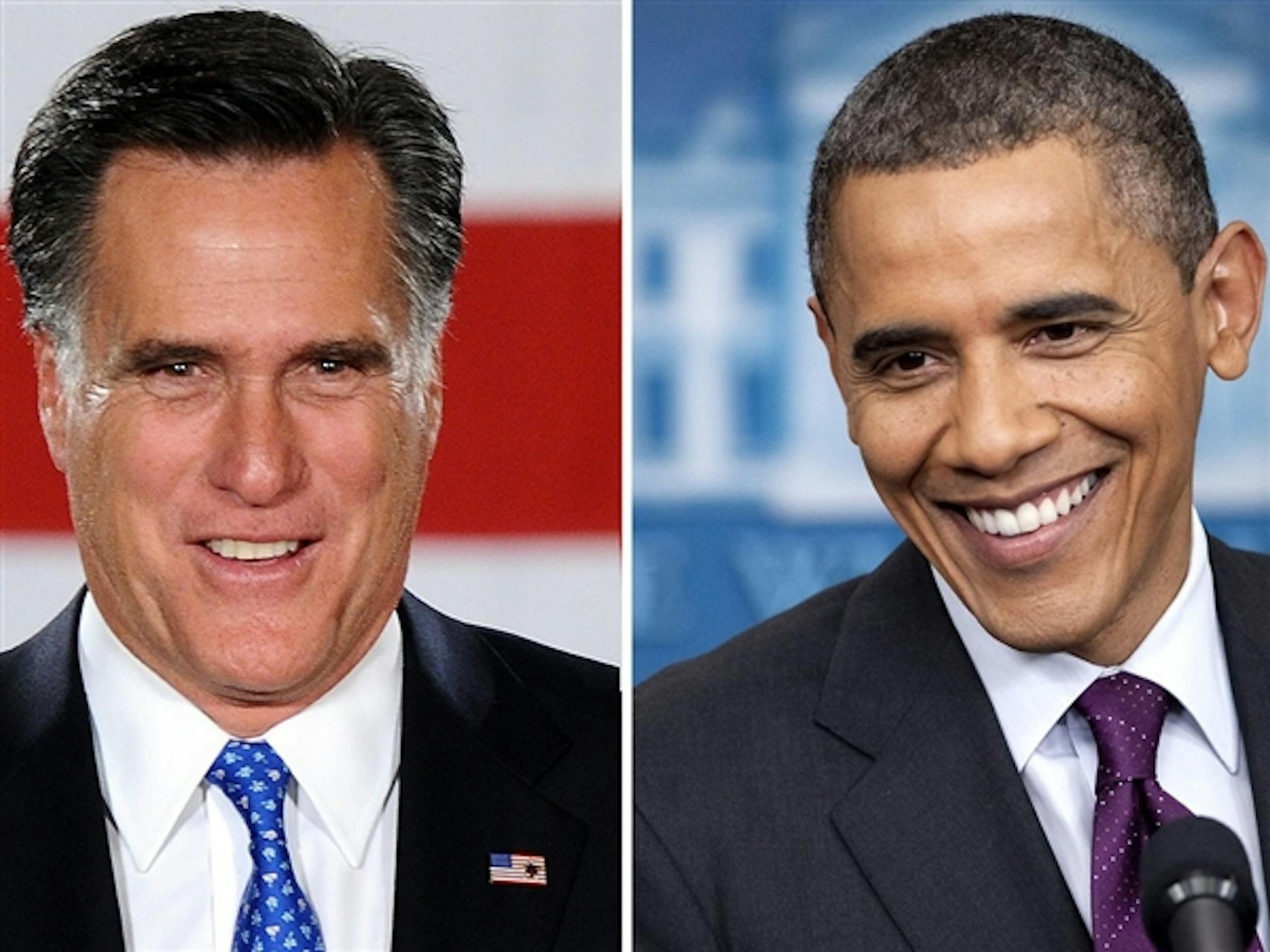 Mitt Romney, Barack Obama