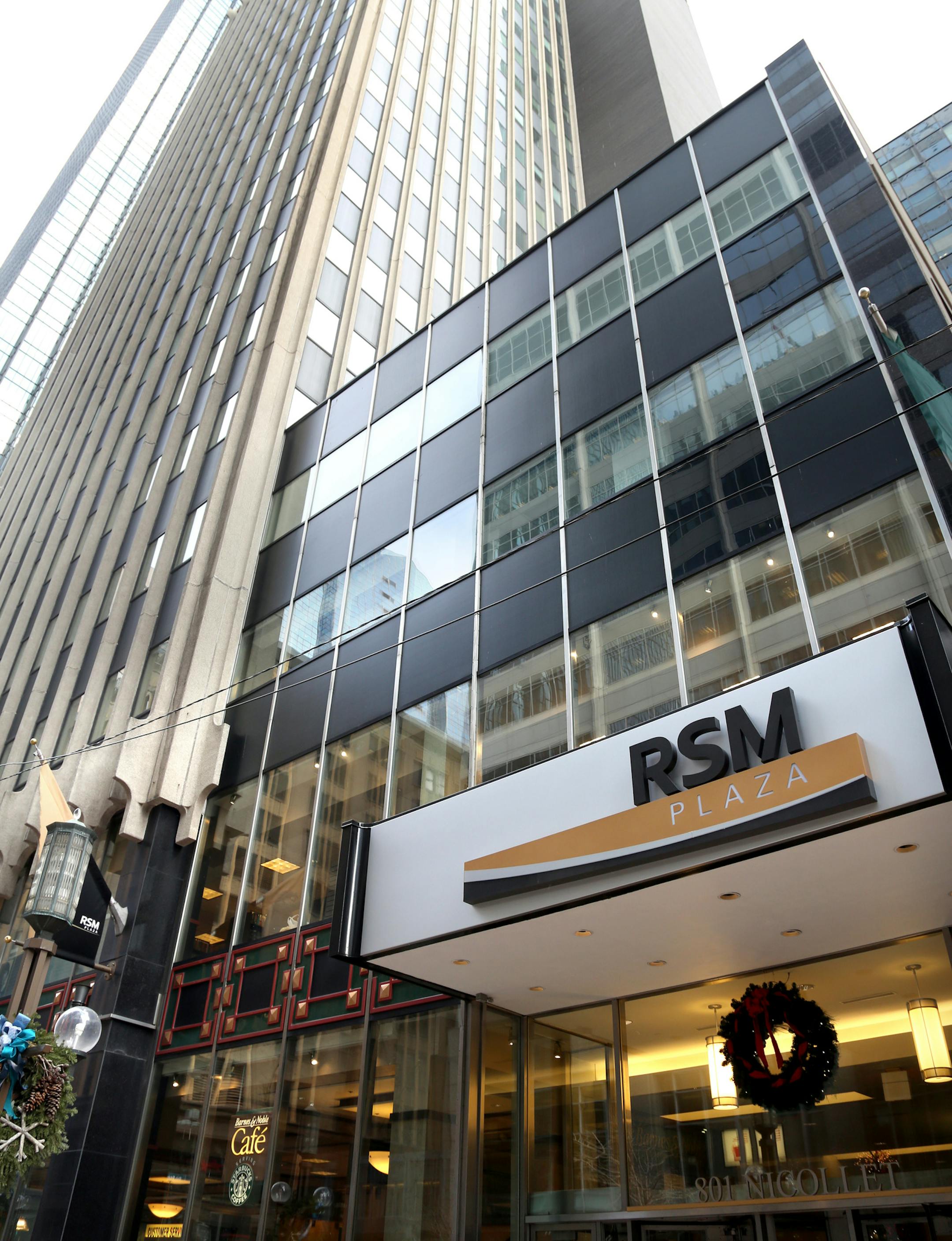 The newly named RSM Plaza.