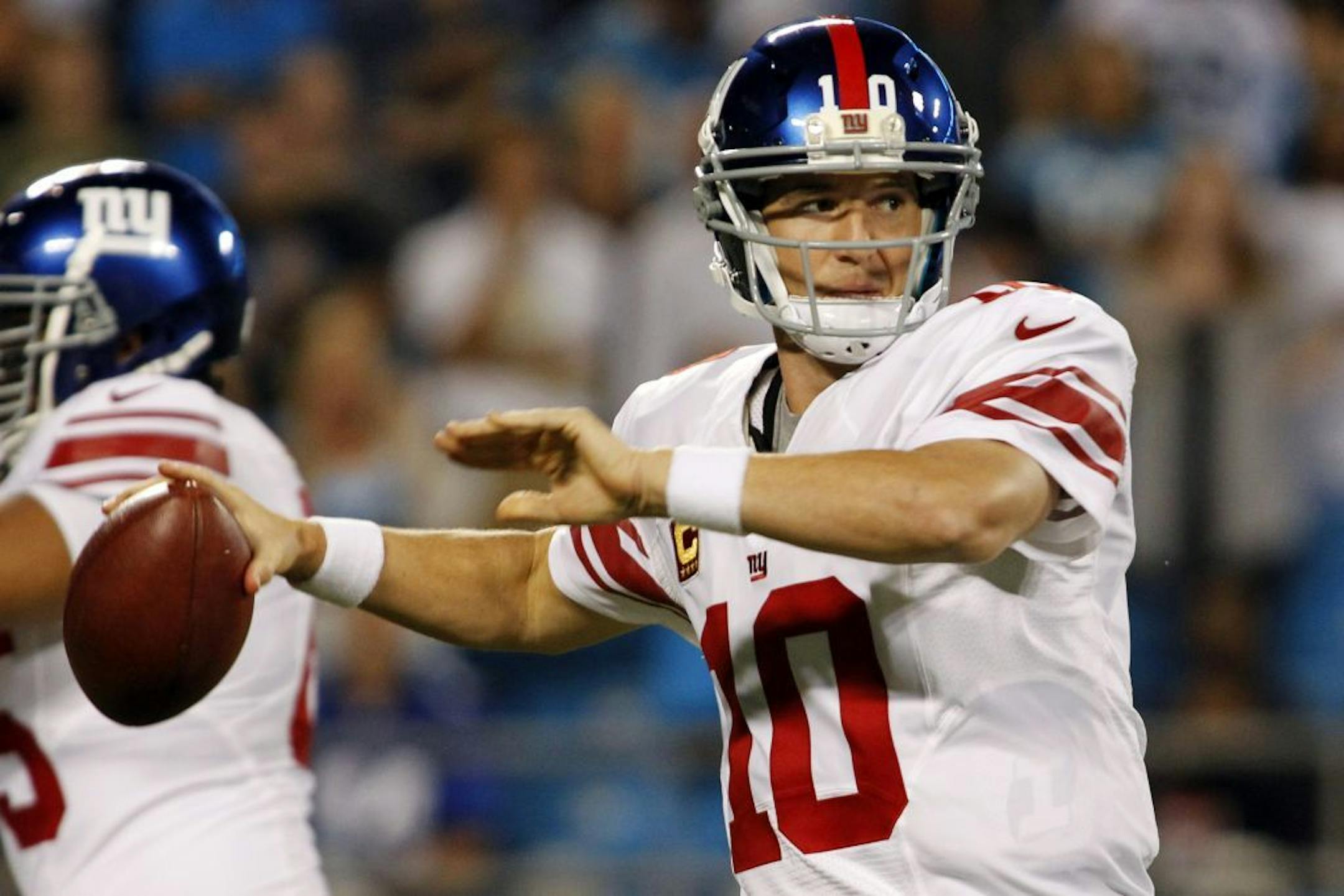 New York Giants quarterback Eli Manning.