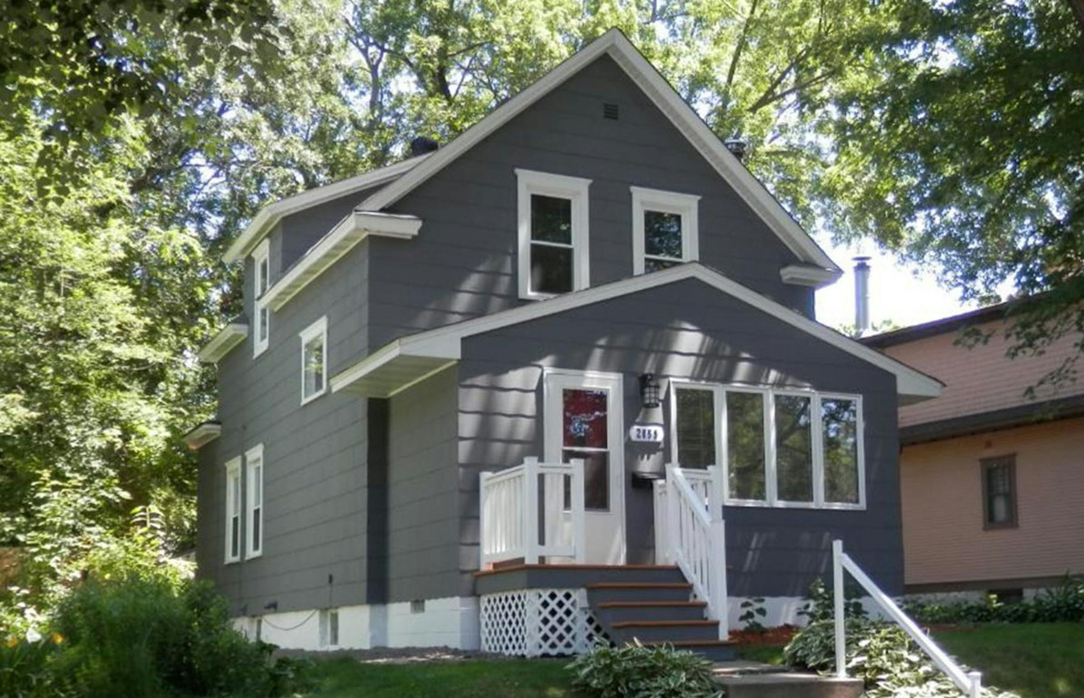 St. Paul
Built in 1910, this three-bedroom, two-bath house located int he Merriam Park neighborhood has 1,448 finished square feet and features newer roof, windows, air conditioner and mechanicals, hardwood floors, eat-in kitchen with quartz countertops and stainless steel appliances, full finished basement, deck and two-car detached garage. Listed by Lance Watkins, Re/Max Results, 612-986-2719.