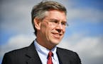U.S. Rep. Erik Paulsen participated in a celebration for the upcoming completion of Highway 610 in Maple Grove. ] GLEN STUBBE * gstubbe@startribune.co