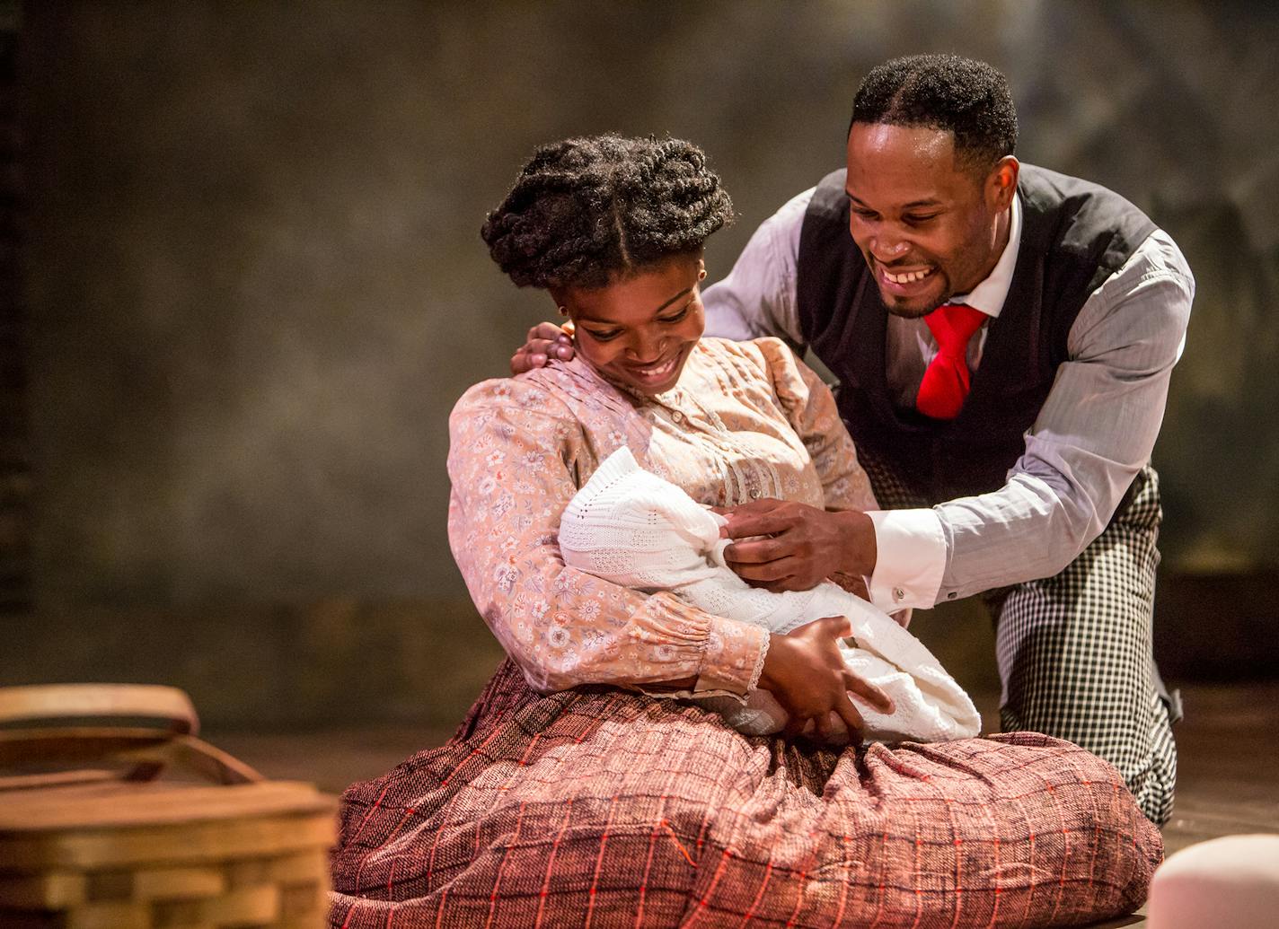 Traci Allen Shannon and David L. Murray Jr. in "Ragtime" by Theater Latte Da.
Photo by Dan Norman