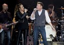 Don Henley performed "That Old Flame" with Lily Elise at the Minnesota State Fair in Falcon Heights, Minn., on August 25, 2016.