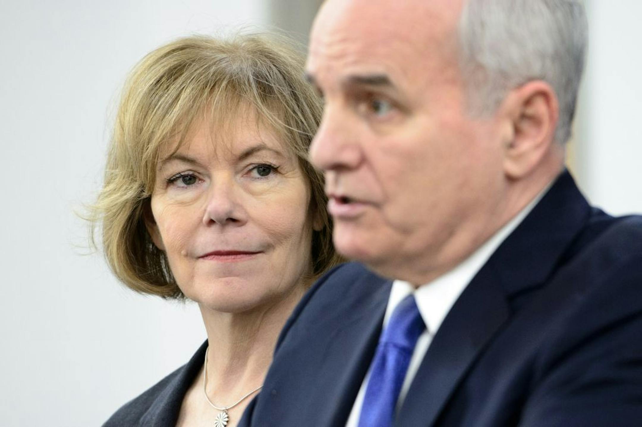 Governor Mark Dayton and Lt. Governor Tina Smith held a news conference today to say they are very close to a deal to avert a government shutdown.