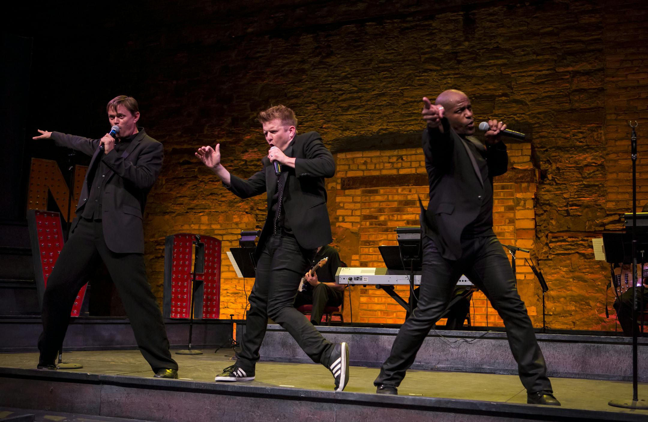 Dane Stauffer, Ben Bakken and Julius Collins in "When a Man Loves a Diva"