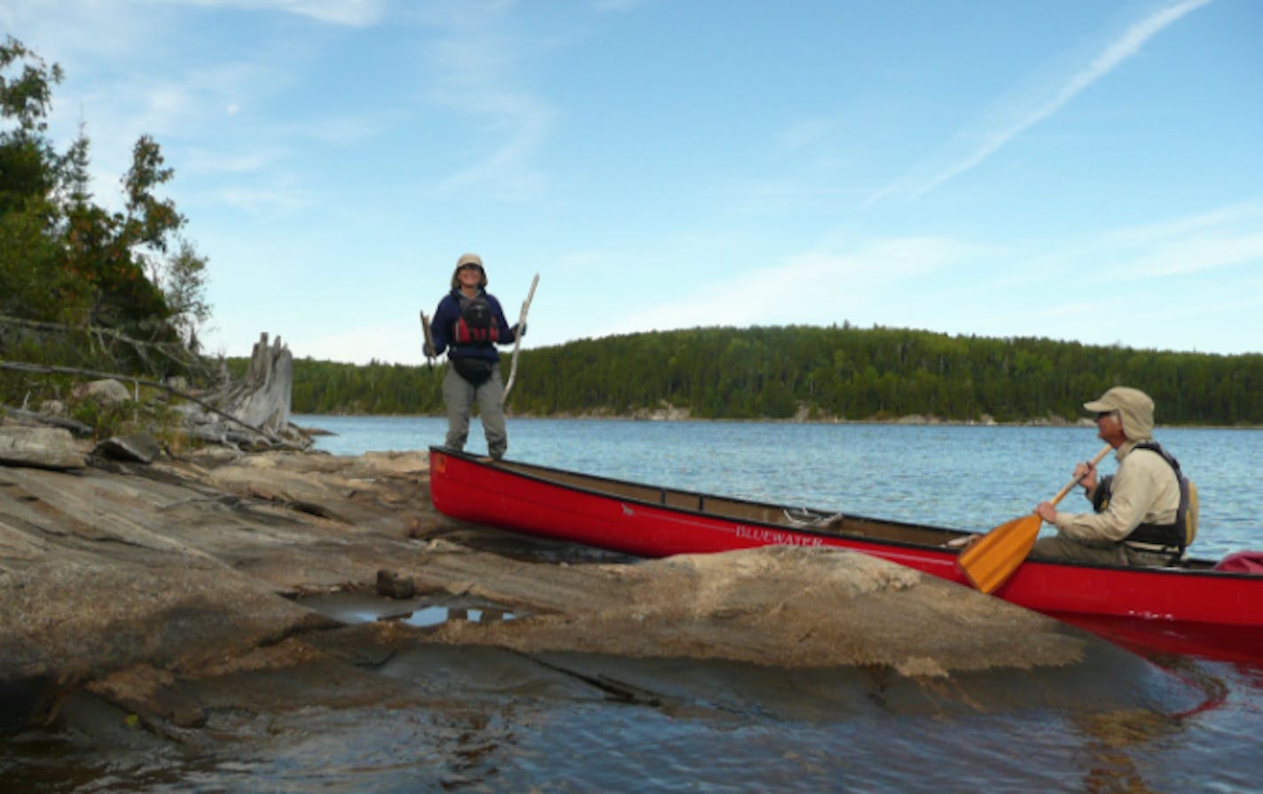 Tom and Carol Burns of Duluth take fewer trips now to Quetico -- maybe 12 instead of 15.