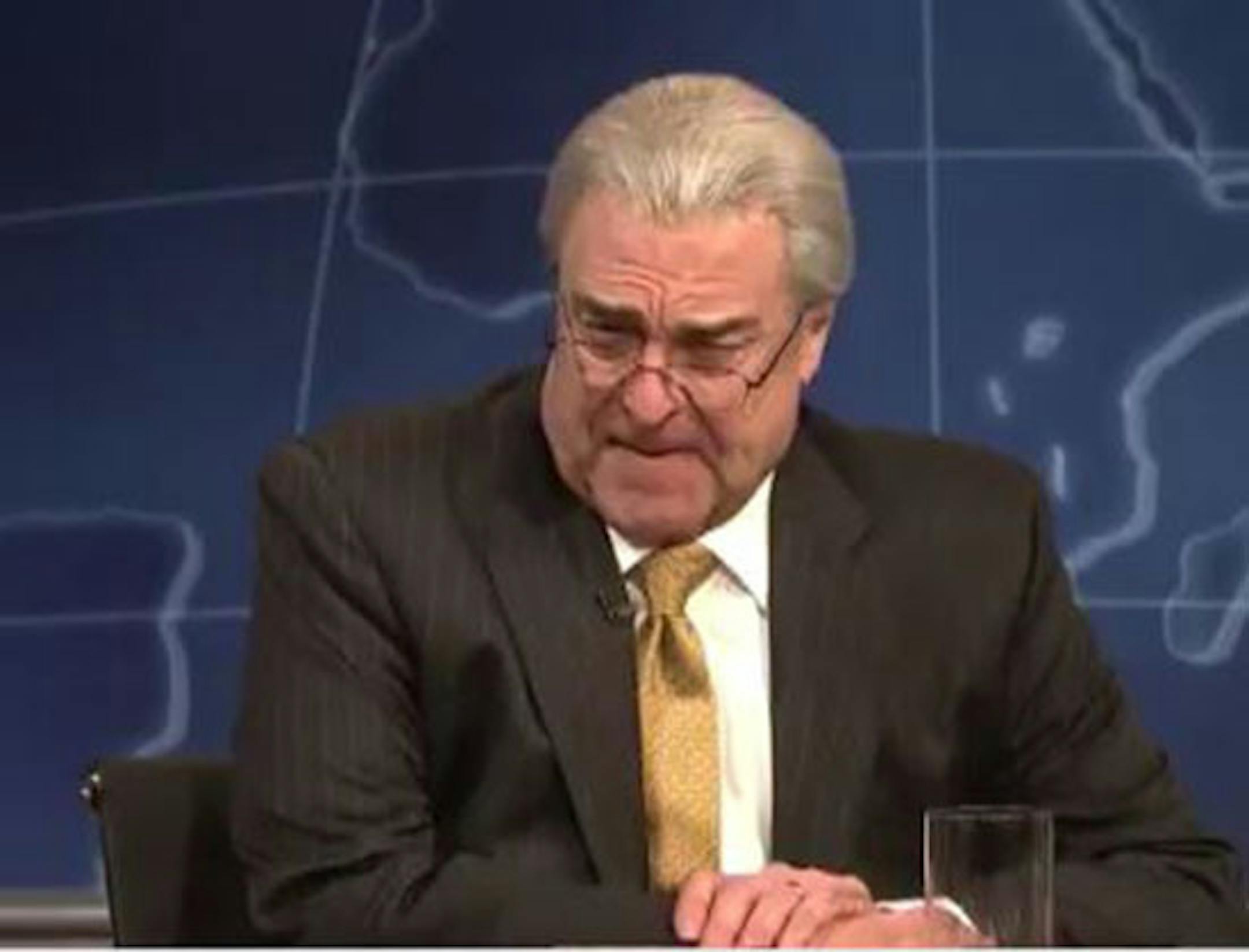 John Goodman portrayed Rex Tillerson on "Saturday Night Live."
